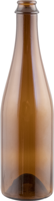 Bottles - 500ml Amber Champagne/Belgian Style - Case of 12