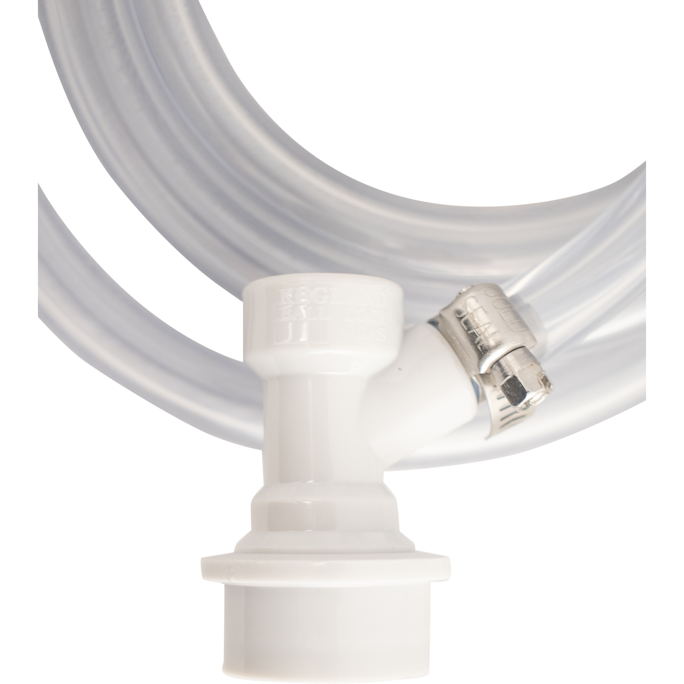 1/4 in. Gas Tubing Assembly - Ball Lock Quick Disconnect (QD)