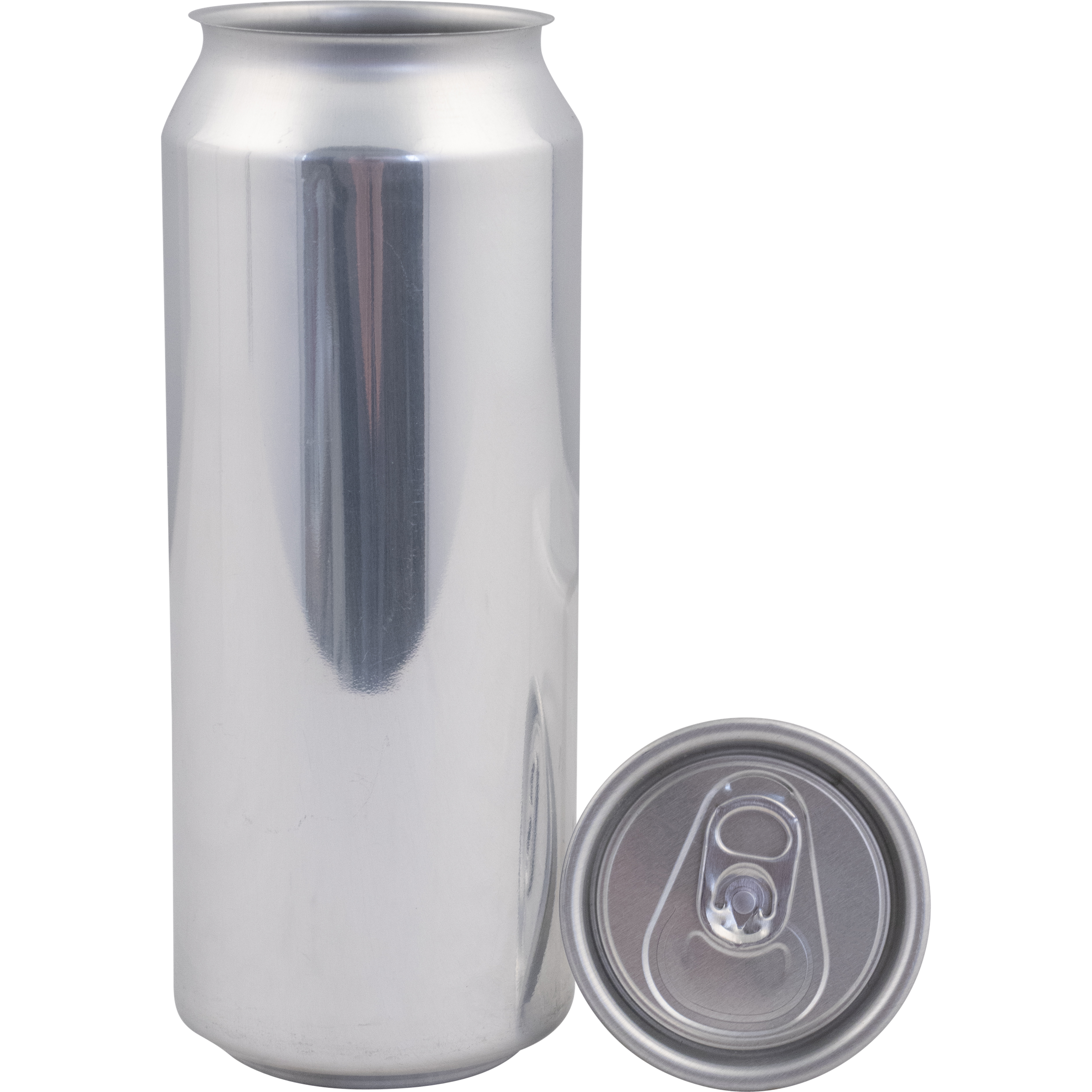 Can Fresh Silver Aluminum Cans (500ml/16.9oz) - Case of 207