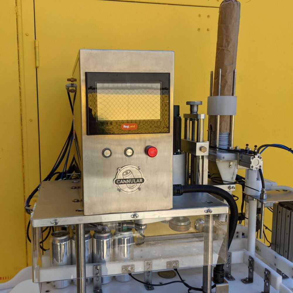 Cannular Full Auto Commercial Canning Line - Single Lane - 120V