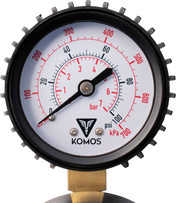 KOMOS Premium Dual Gauge CO2 Regulator