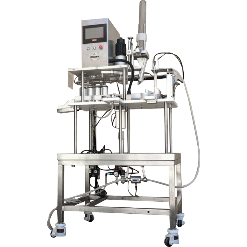 Cannular Full Auto Commercial Canning Line - Single Lane - 120V