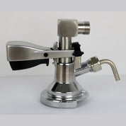 Keg Coupler - Low Profile Elbow Bend