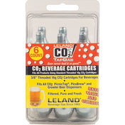 16g Threaded CO2 Cartridges pack of 6