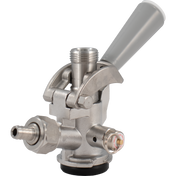 Tap - Stainless Steel Domestic D-Style Sanke Coupler With PRV (Taprite) - Keg Coupler