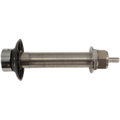 Faucet Shank - 5-1/8 in. Stainless with Nut & Nipple