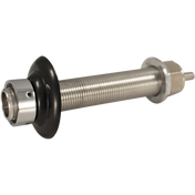Faucet Shank - 5-1/8 in. Stainless with Nut & Nipple