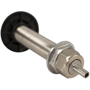 Faucet Shank - 5-1/8 in. Stainless with Nut & Nipple