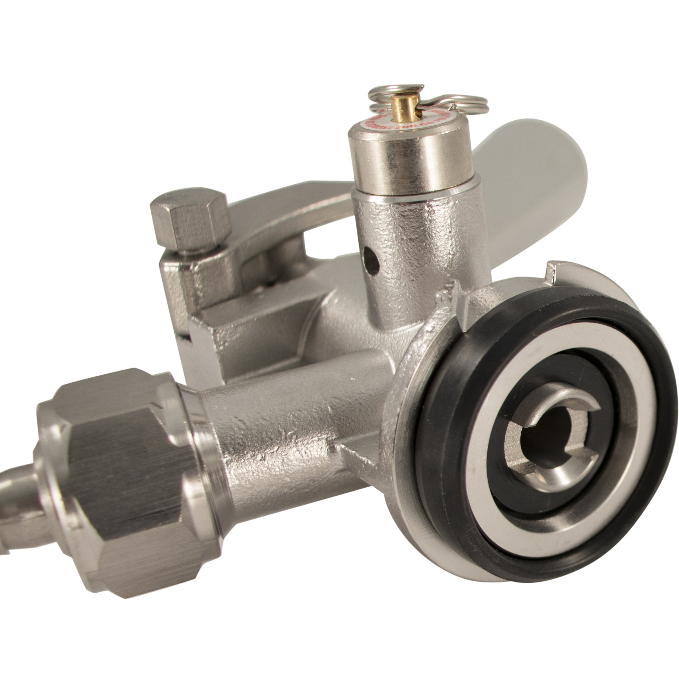 Tap - Stainless Steel Domestic D-Style Sanke Coupler With PRV (Taprite) - Keg Coupler