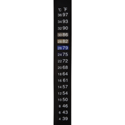 Liquid Crystal Strip Thermometer