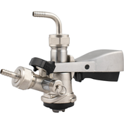 Tap - Stainless Steel Domestic D-Style Sanke Coupler With PRV (Economy) - Keg Coupler