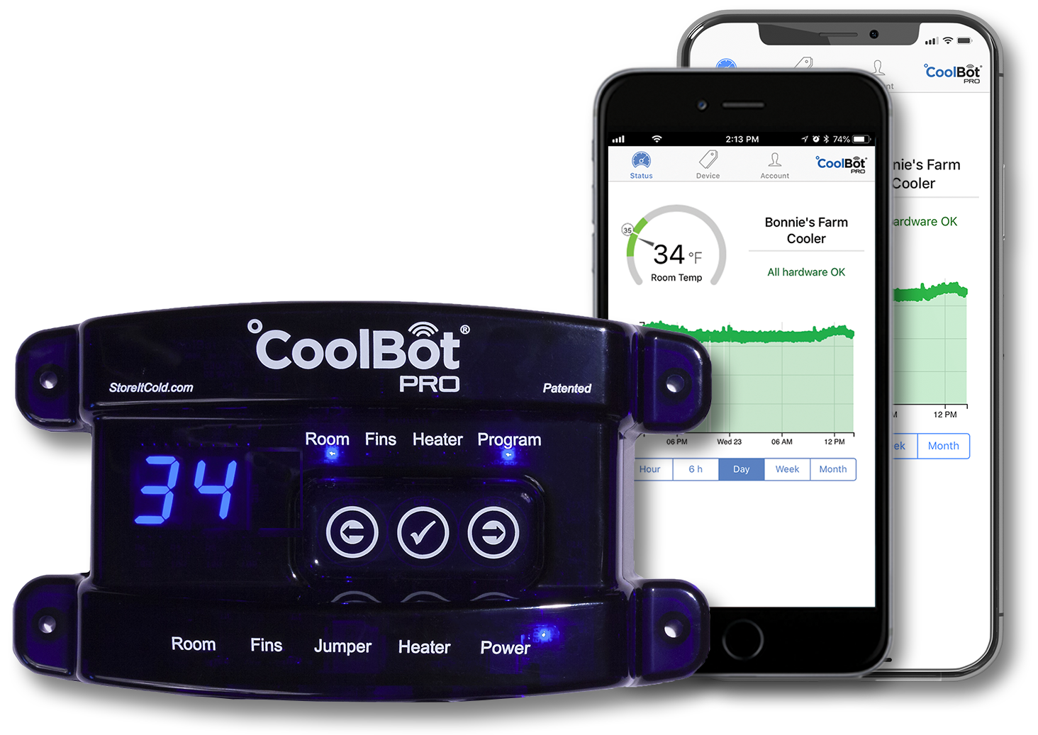 CoolBot Pro - Walk-In Cooler Controller for Window A/C Unit (WiFi Enabled)