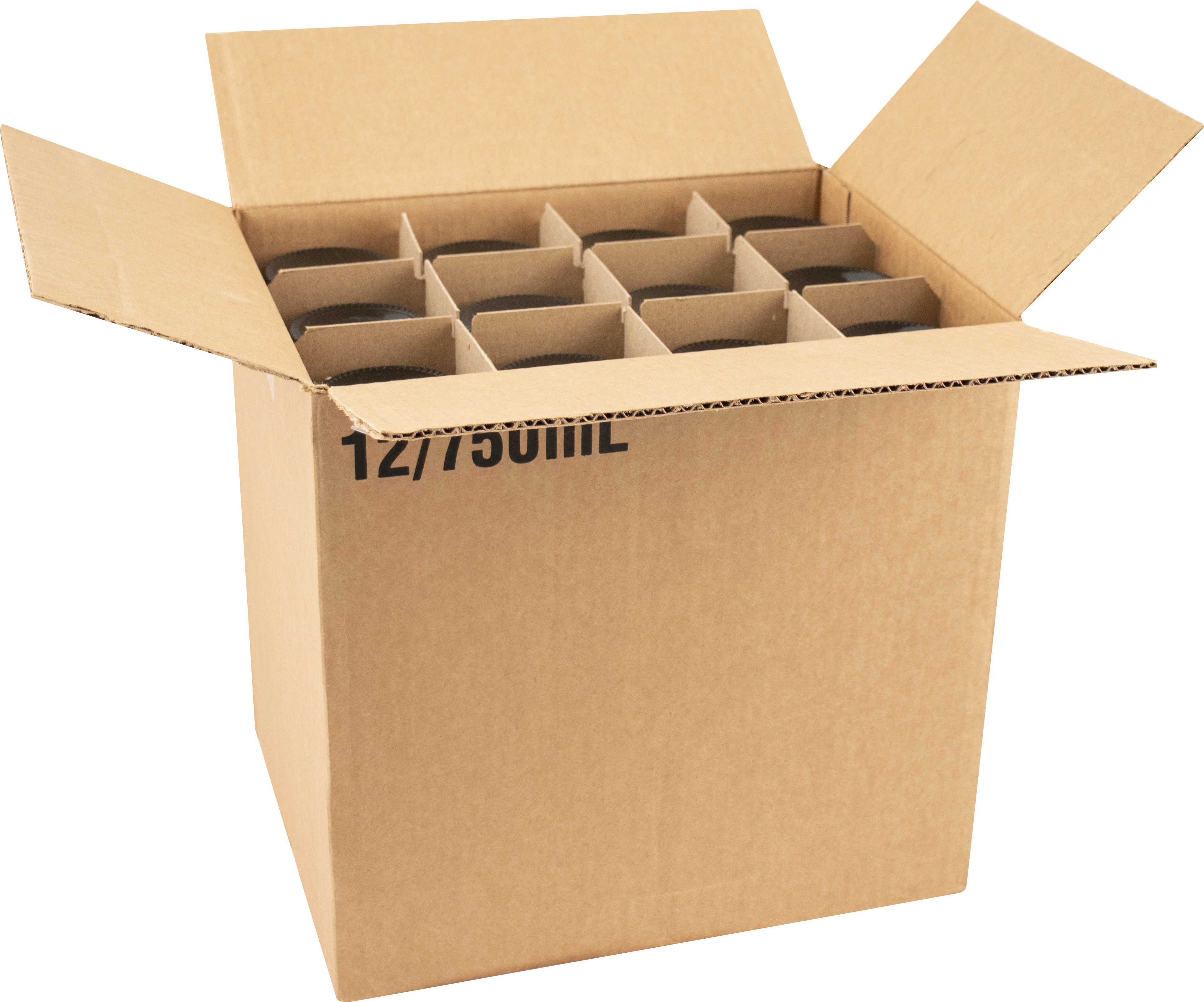 Bottles - 750ml Cappable (26mm) Amber Belgian Style - Case of 12