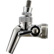 Perlick Faucet - Flow Control w/ Push-Back Creamer - Model 690SS