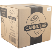 Can Fresh Silver Aluminum Cans (500ml/16.9oz) - Case of 207