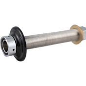 Intertap Faucet Shank - 6 in. Stainless Steel w/ nut and nipple