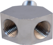 Y-fitting - 1/4MPT x 1/4FPT x 1/4FPT