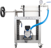 EnoItalia Plate Filter - 20 Plate - Trolley Style w/ Pump - PLACEHOLDER