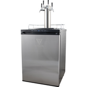 Komos V2 Kegerator with Stainless Tower and NukaTap Faucets - PLACEHOLDER