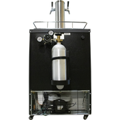 Komos V2 Kegerator with Stainless Tower and NukaTap Faucets - PLACEHOLDER