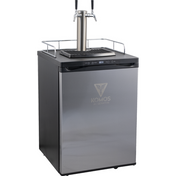 Komos V2 Kegerator with Stainless Tower and NukaTap Faucets - PLACEHOLDER