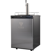 Komos V2 Kegerator with Stainless Tower and NukaTap Faucets - PLACEHOLDER