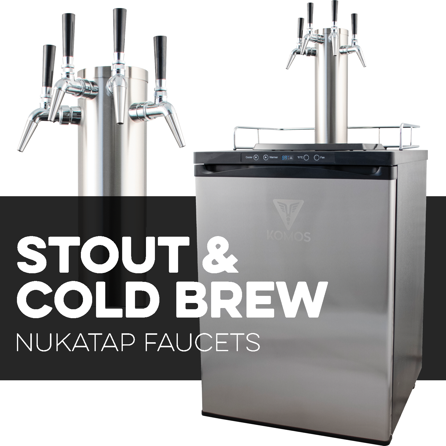  Nitro - with Stainless Tower, NukaTap SS Faucet, Stout Spout, Regulator Adapter - PLACEHOLDER