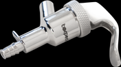 Torpedo Keg Faucet - Stainless Steel - Handheld (Picnic Tap) - 1/4 in. Barb