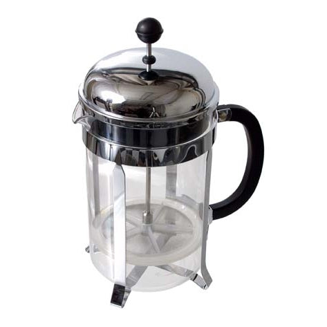 French Press - Stainless 12-Cup (Glass)