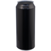 Can Fresh Black Aluminum Cans (500ml/16.9oz) - Case of 207