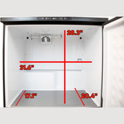 Komos Double-Wide Kegerator with Two Stainless Towers and NukaTap Faucets - PLACEHOLDER
