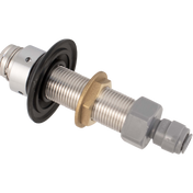 NukaTap Faucet Shank - 4 in. Stainless Steel w/ Duotight (8mm (5/16) x 5/8 in. Female