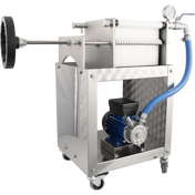 EnoItalia Plate Filter - 10 Plate - Trolley Style w/ Pump - PLACEHOLDER