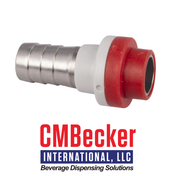 CM Becker | 10mm nipple and nut combo (one of each)