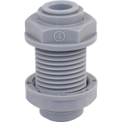Duotight - 8mm (5/16) Female Bulkhead w/ Lock Nut