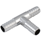 Stainless Steel Tee - 5/16 in Barbed