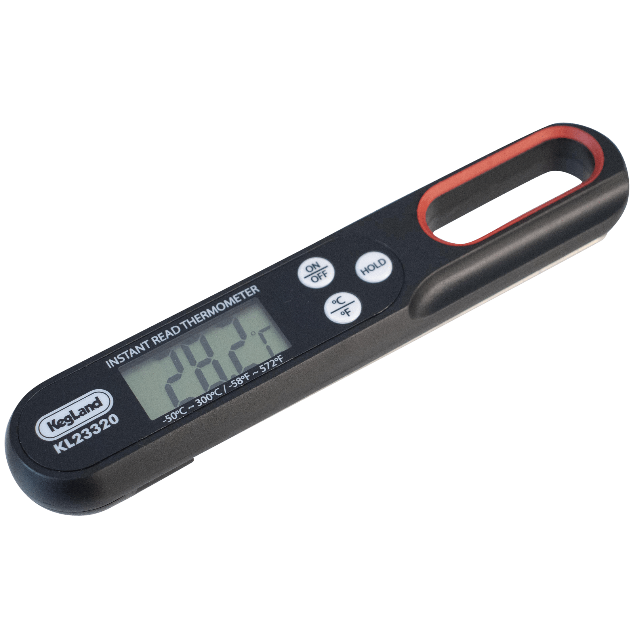 KegLand Digital Instant Read Thermometer w/ Folding Probe