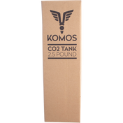 2.5 lb Aluminum CO2 Tank - KOMOS