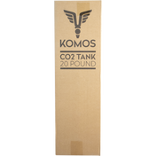 20 lb Aluminum CO2 Tank - KOMOS