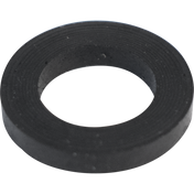 Komos - Stainless 1/4 in. Tailpiece, Hex Nut and Gasket