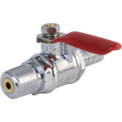 Komos - 1/4 in. NPT x 5/16 in. Barb - Ball Valve + Check Valve