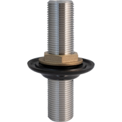 Komos - 100 mm All Thread Shank w/ Black Plastic Collar and 5/8 in. Nut