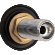 Komos - 100 mm All Thread Shank w/ Black Plastic Collar and 5/8 in. Nut