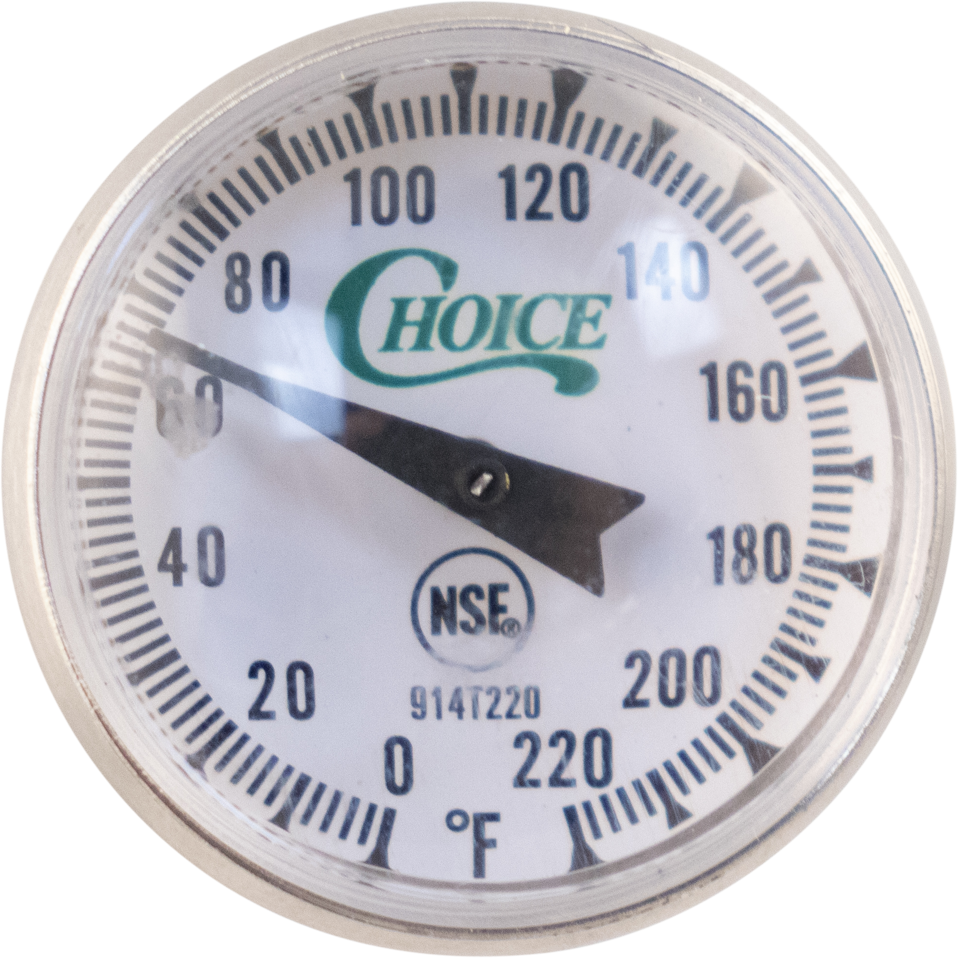 Pocket Thermometer - 1 in. Dial - 0-220F