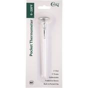 Pocket Thermometer - 1 in. Dial - 0-220F