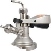 Tap - German Slider A-Style - Stainless Steel - With PRV - Keg Coupler