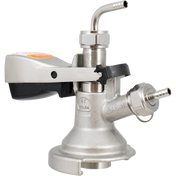 Tap - German Slider A-Style - Stainless Steel - With PRV - Keg Coupler