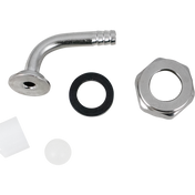 Tap - German Slider A-Style - Stainless Steel - With PRV - Keg Coupler