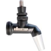 Nukatap Punisher Edition Stainless Steel Faucet (Matte Black / SS Spout)