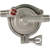 Tri-Clamp Pump Head Upgrade Kit for 25W MKII Pump - Inline Threaded Ports